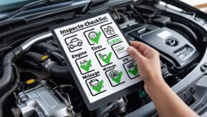 Download your free car buying inspection checklist