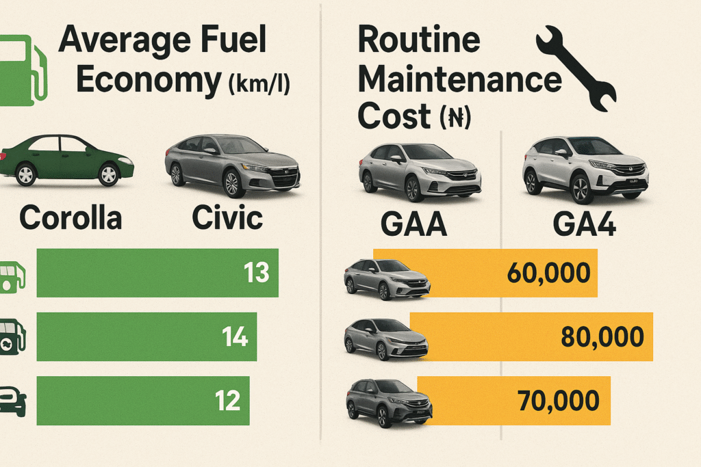 Fuel Economy vs Maintenance Cost Comparison